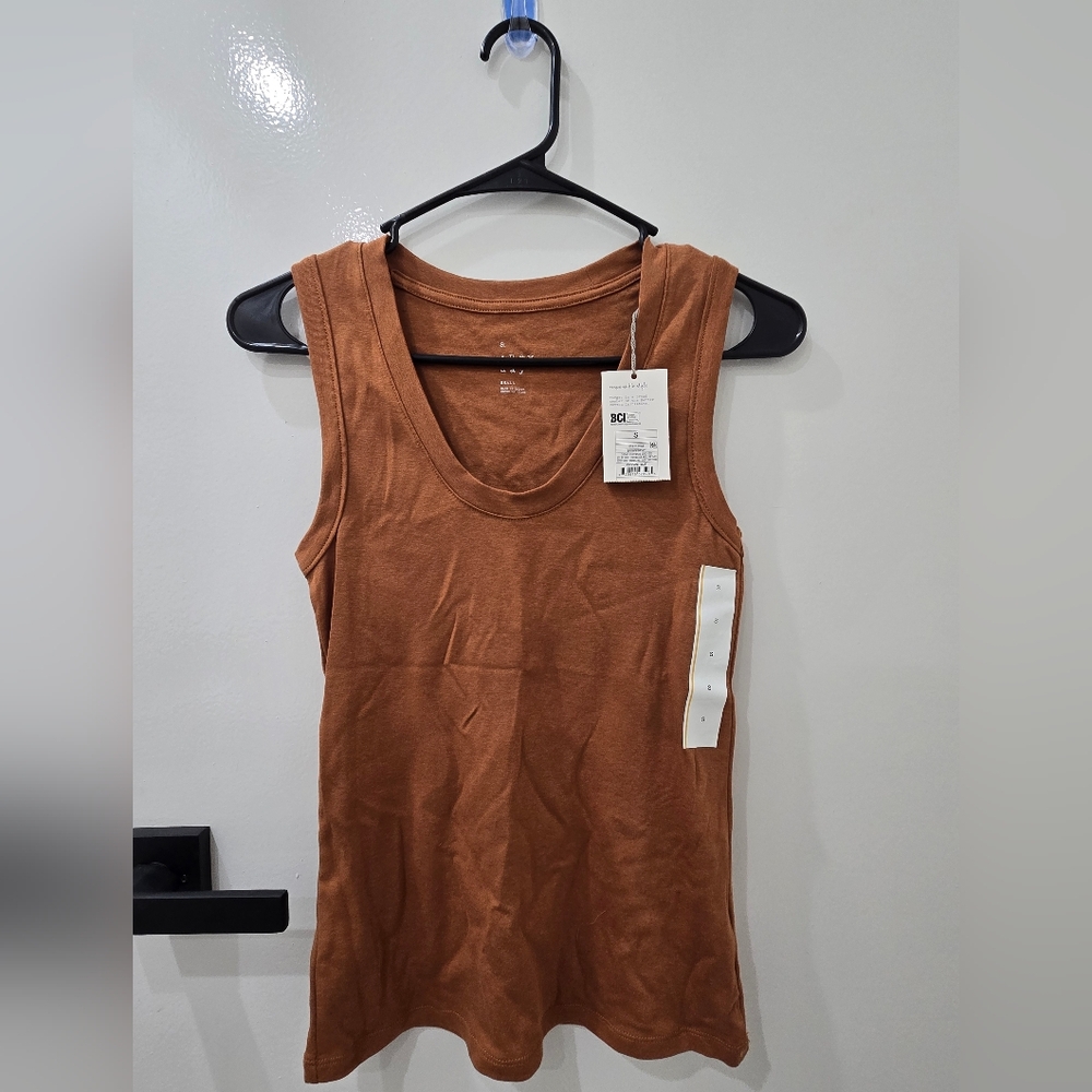 a new day Women's Tan Tank Top